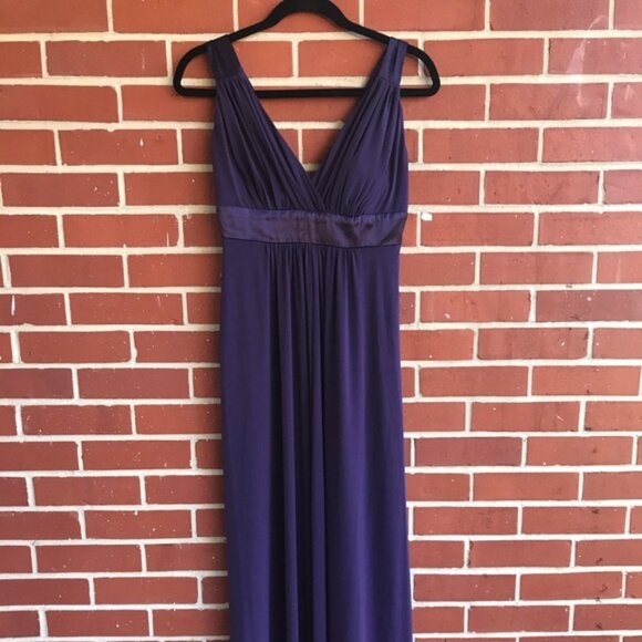 David's Bridal Dresses & Skirts - DAVID’S BRIDAL - purple floor length gown